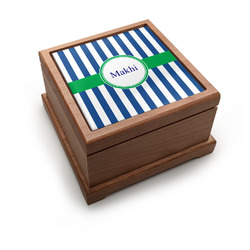 Stripes Pet Urn w/ Name or Text