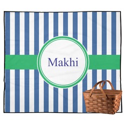 Stripes Outdoor Picnic Blanket (Personalized)