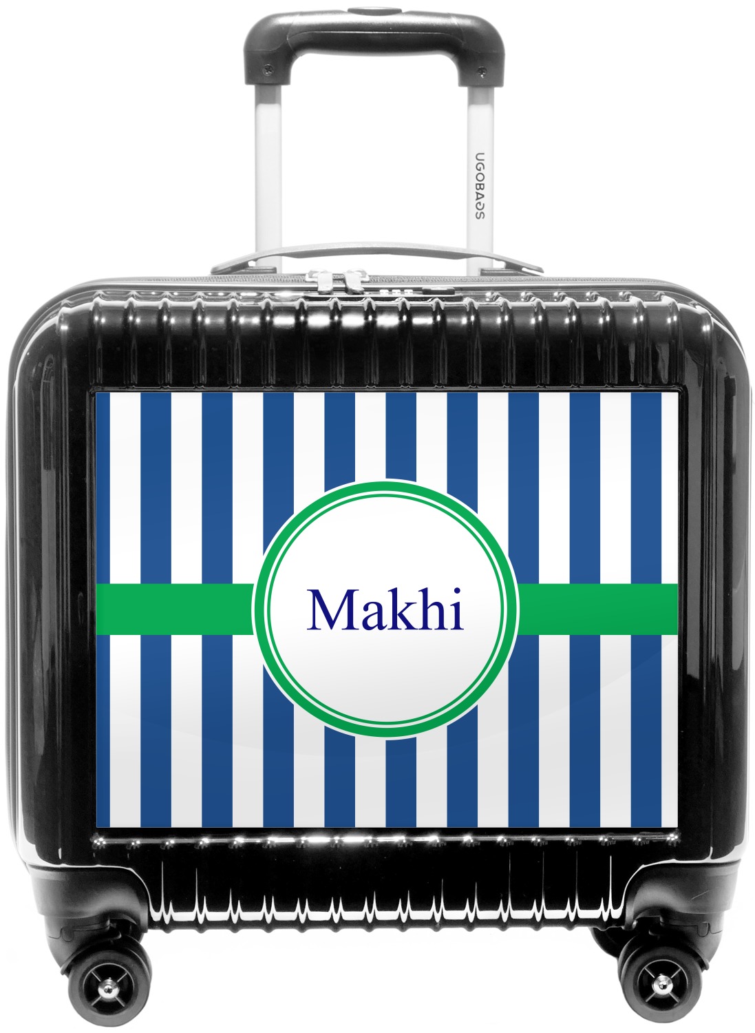 Custom Stripes Pilot / Flight Suitcase (Personalized) YouCustomizeIt