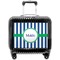 Stripes Pilot Bag Luggage with Wheels