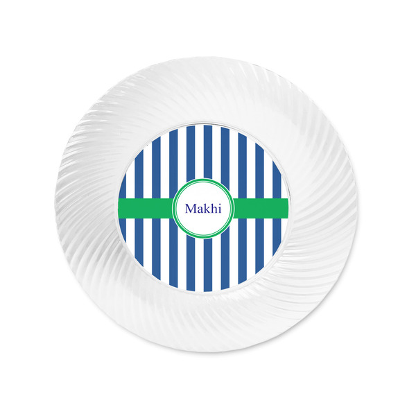 Stripes Plastic Party Appetizer & Dessert Plates - Approval