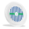 Stripes Plastic Party Dinner Plates - Main/Front