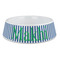 Stripes Plastic Pet Bowls - Large - MAIN