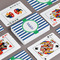 Stripes Playing Cards - Front & Back View