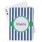 Stripes Playing Cards (Personalized)