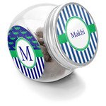 Stripes Puppy Treat Jar (Personalized)