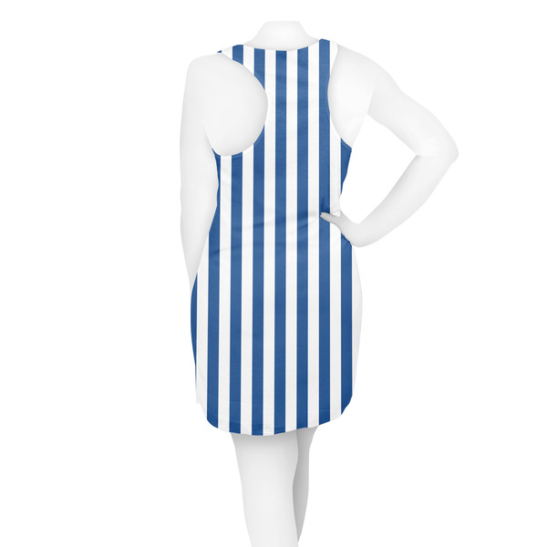 Stripes Racerback Dress - On Model - Back