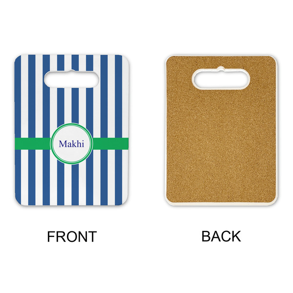 Stripes Rectangle Trivet with Handle - APPROVAL