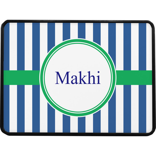 Stripes Rectangular Car Hitch Cover w/ FRP Insert