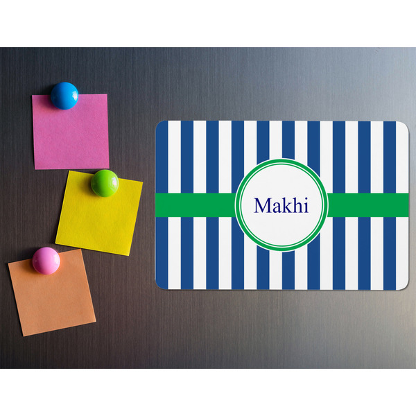 Stripes Rectangular Fridge Magnet - LIFESTYLE