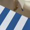 Stripes Large Rope Tote - Close Up View