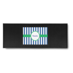 Stripes Rubber Bar Mat (Personalized)