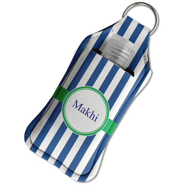 Stripes Sanitizer Holder Keychain - Large in Case