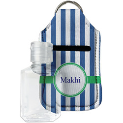 Stripes Hand Sanitizer & Keychain Holder - Small (Personalized)