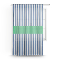 Stripes Sheer Curtain - 50"x84"