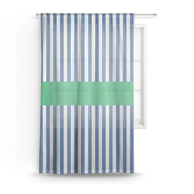 Stripes Sheer Curtain (Personalized)
