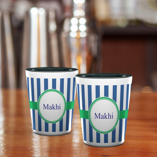 Stripes Shot Glass - Two Tone - LIFESTYLE