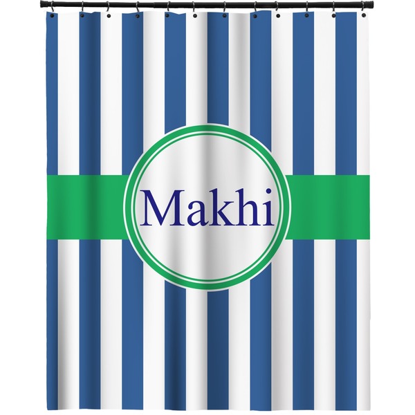 Custom Stripes Extra Long Shower Curtain - 70"x84" (Personalized)
