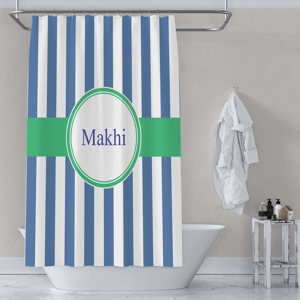 Stripes Shower Curtain Lifestyle