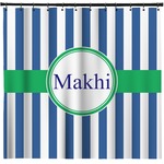 Stripes Shower Curtain - 71" x 74" (Personalized)