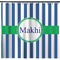 Stripes Shower Curtain (Personalized)