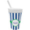 Stripes Sippy Cup with Straw (Personalized)