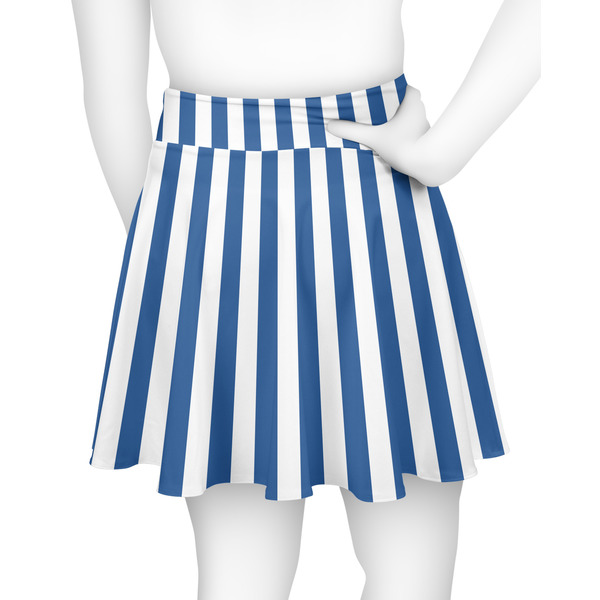 Stripes Skater Skirt - Back