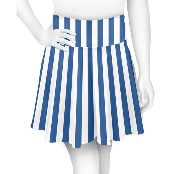 Custom Stripes Skater Skirt - Medium