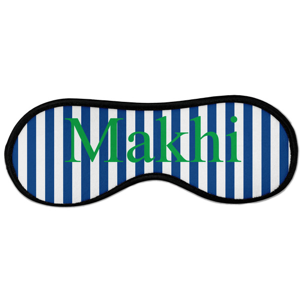 Custom Stripes Sleeping Eye Masks - Large (Personalized)