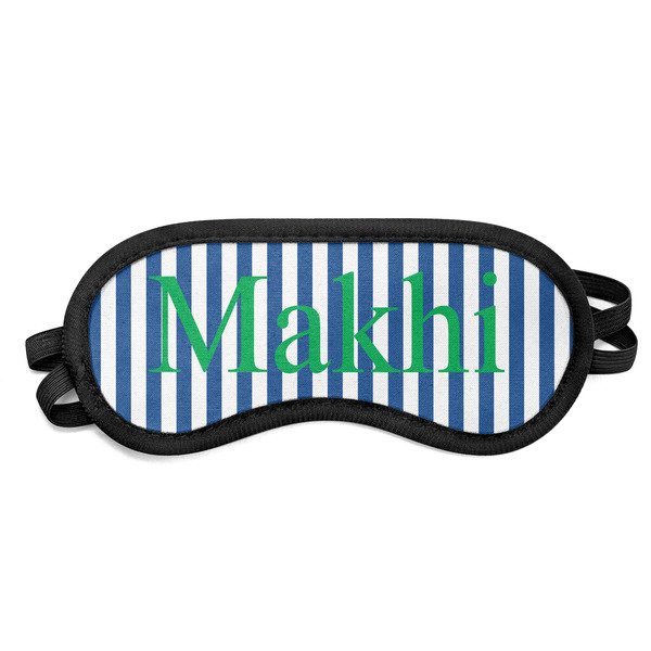 Custom Stripes Sleeping Eye Mask - Small (Personalized)