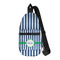 Stripes Sling Bag - Front View