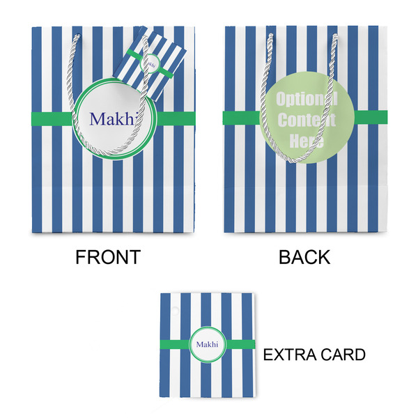 Stripes Small Gift Bag - Approval