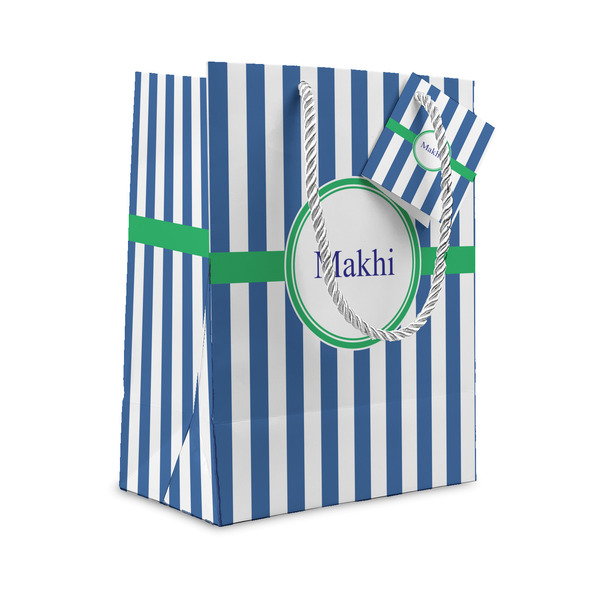 Custom Stripes Gift Bag (Personalized)