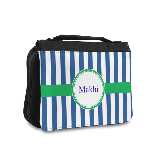 Custom Stripes Toiletry Bag - Small (Personalized)