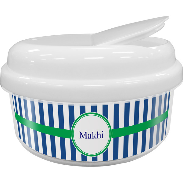 Custom Stripes Snack Container (Personalized)