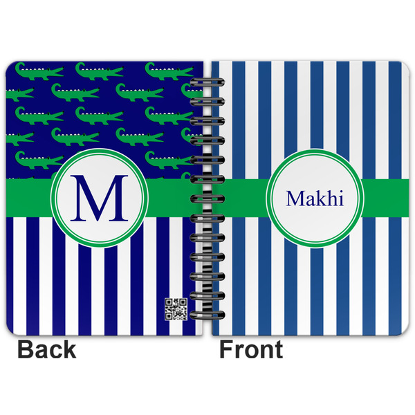 Stripes Spiral Journal 5 x 7 - Apvl