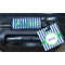 Stripes Square Luggage Tag & Handle Wrap - In Context