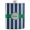 Stripes Stainless Steel Flask (Personalized)