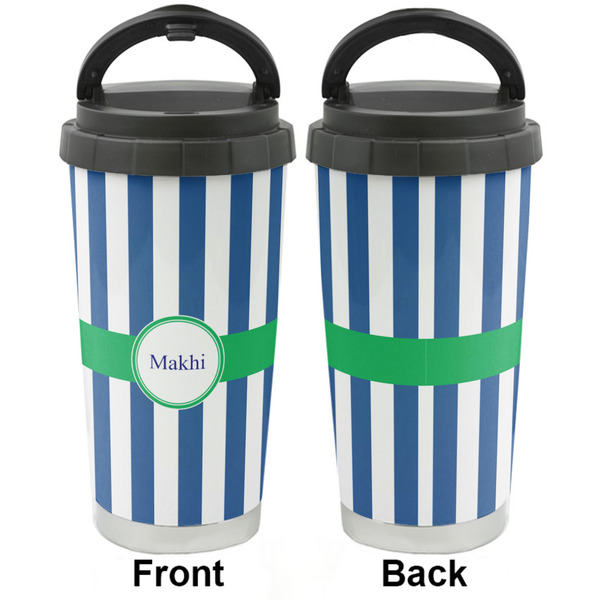 Stripes Stainless Steel Travel Cup - Apvl