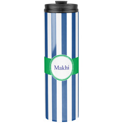 Stripes Stainless Steel Skinny Tumbler - 20 oz (Personalized)