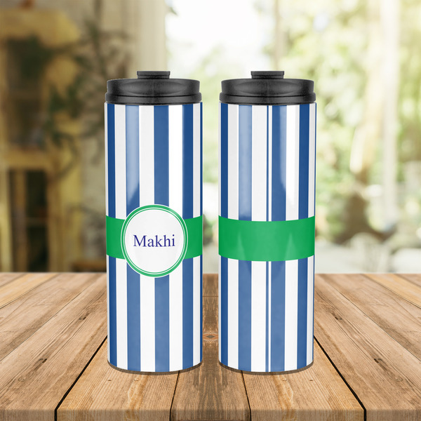 Stripes Stainless Steel Tumbler - Lifestyle