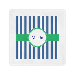 Stripes Cocktail Napkins (Personalized)
