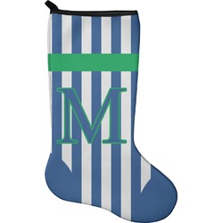 Stripes Holiday Stocking - Neoprene (Personalized)