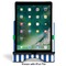 Stripes Stylized Tablet Stand - Front with ipad