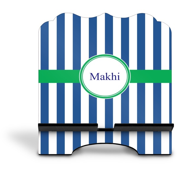 Stripes Stylized Tablet Stand - Front without iPad