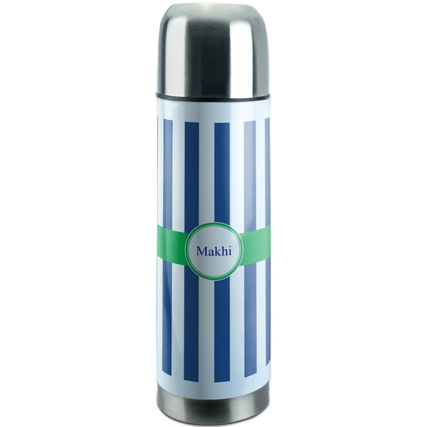 Custom Stripes Stainless Steel Thermos (Personalized)