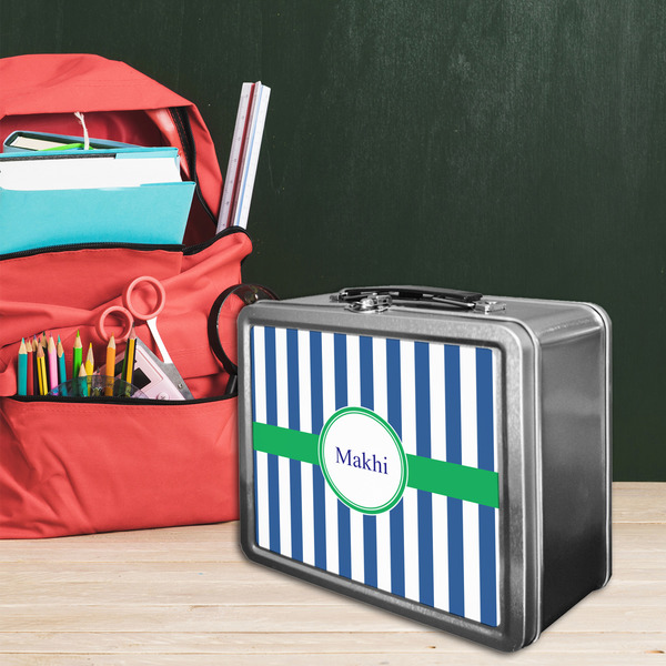 Stripes Tin Lunchbox - LIFESTYLE