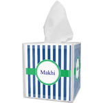 Stripes Tissue Box Cover (Personalized)
