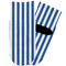 Stripes Toddler Ankle Socks - Single Pair - Front and Back
