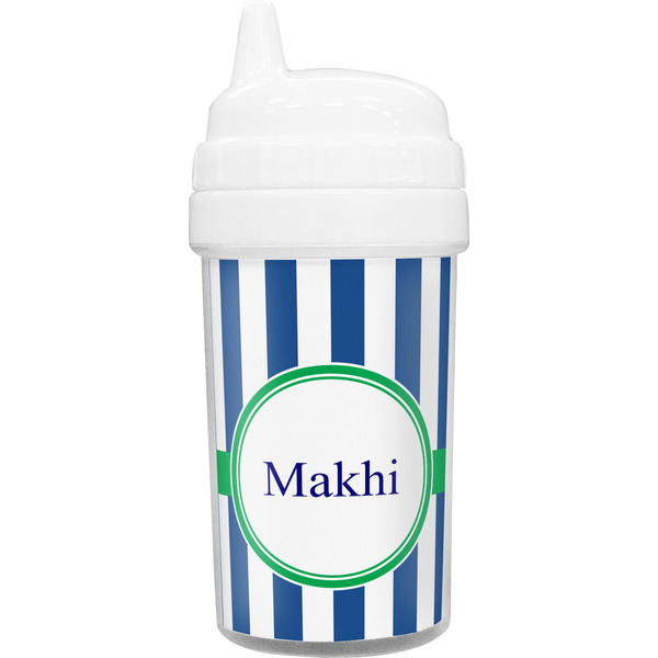 Custom Stripes Sippy Cup (Personalized)